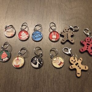 Christmas Themed Charm Set